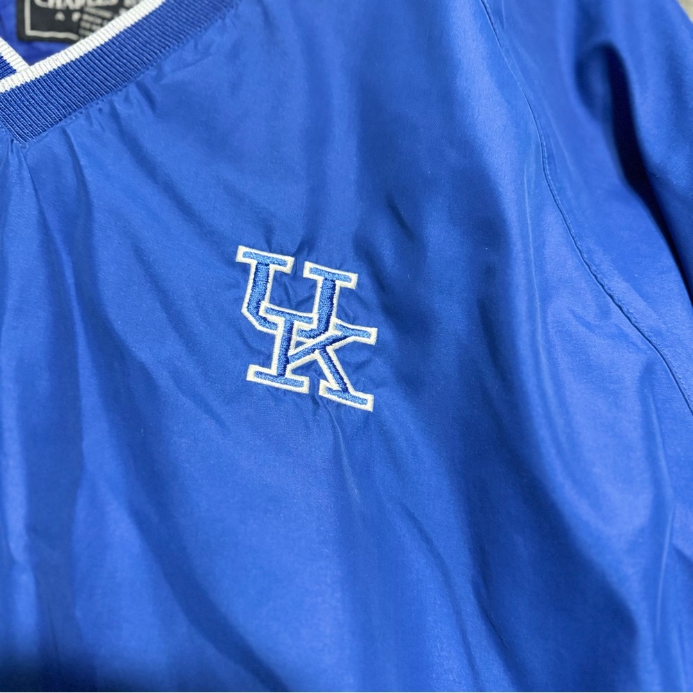 UK Wildcats Windbreaker With Side Pockets Made by Charles River Apparel Size XXL - Picture 3 of 13